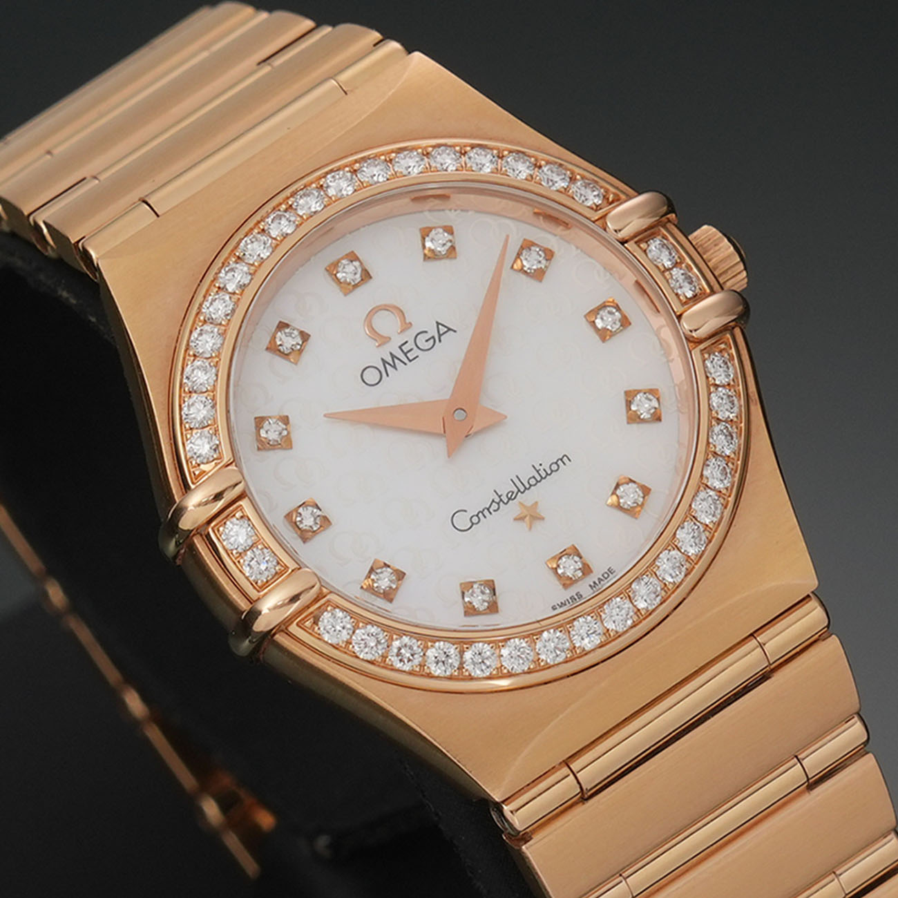 오메가 컨스틸레이션 다이아베젤 상세 이미지