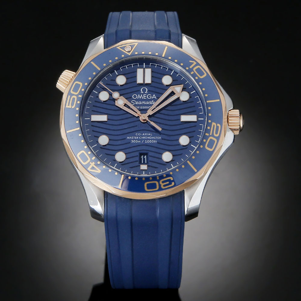 오메가 씨마스터 다이버300 콤비 상세 이미지