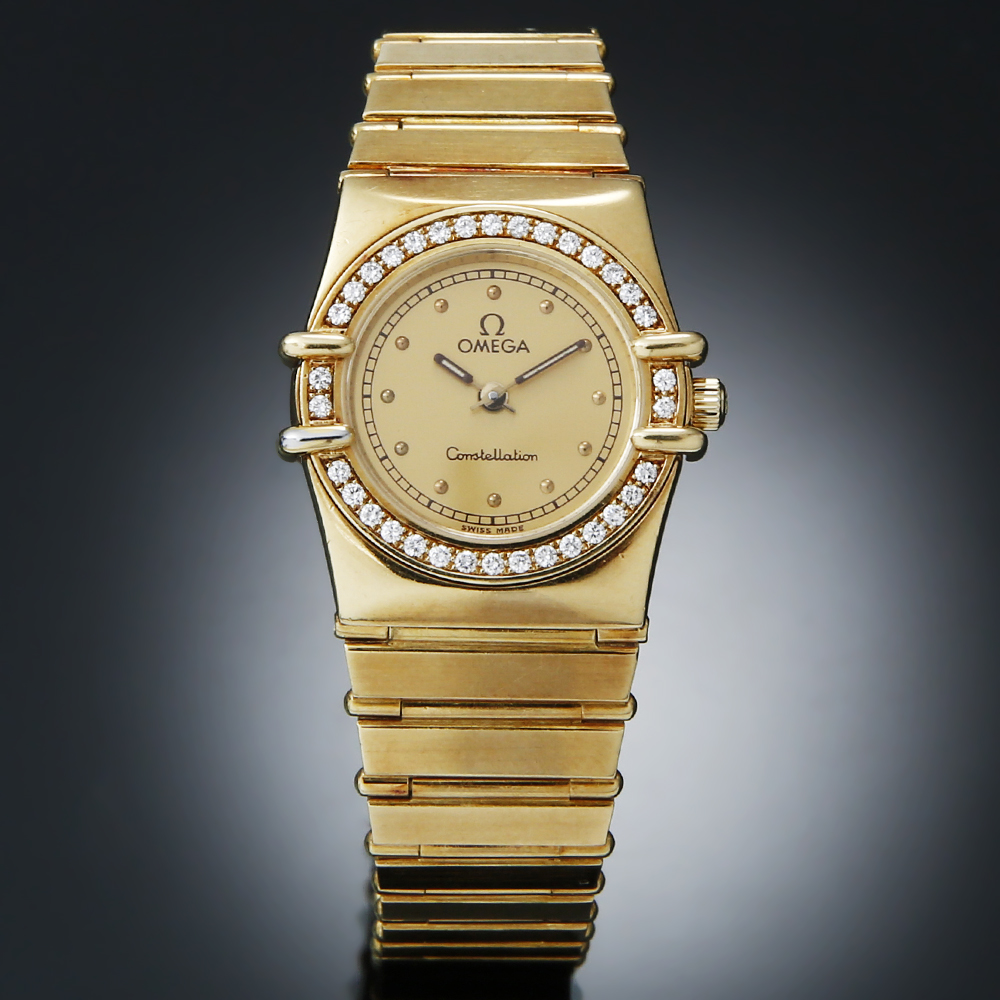 오메가 컨스틸레이션 다이아베젤