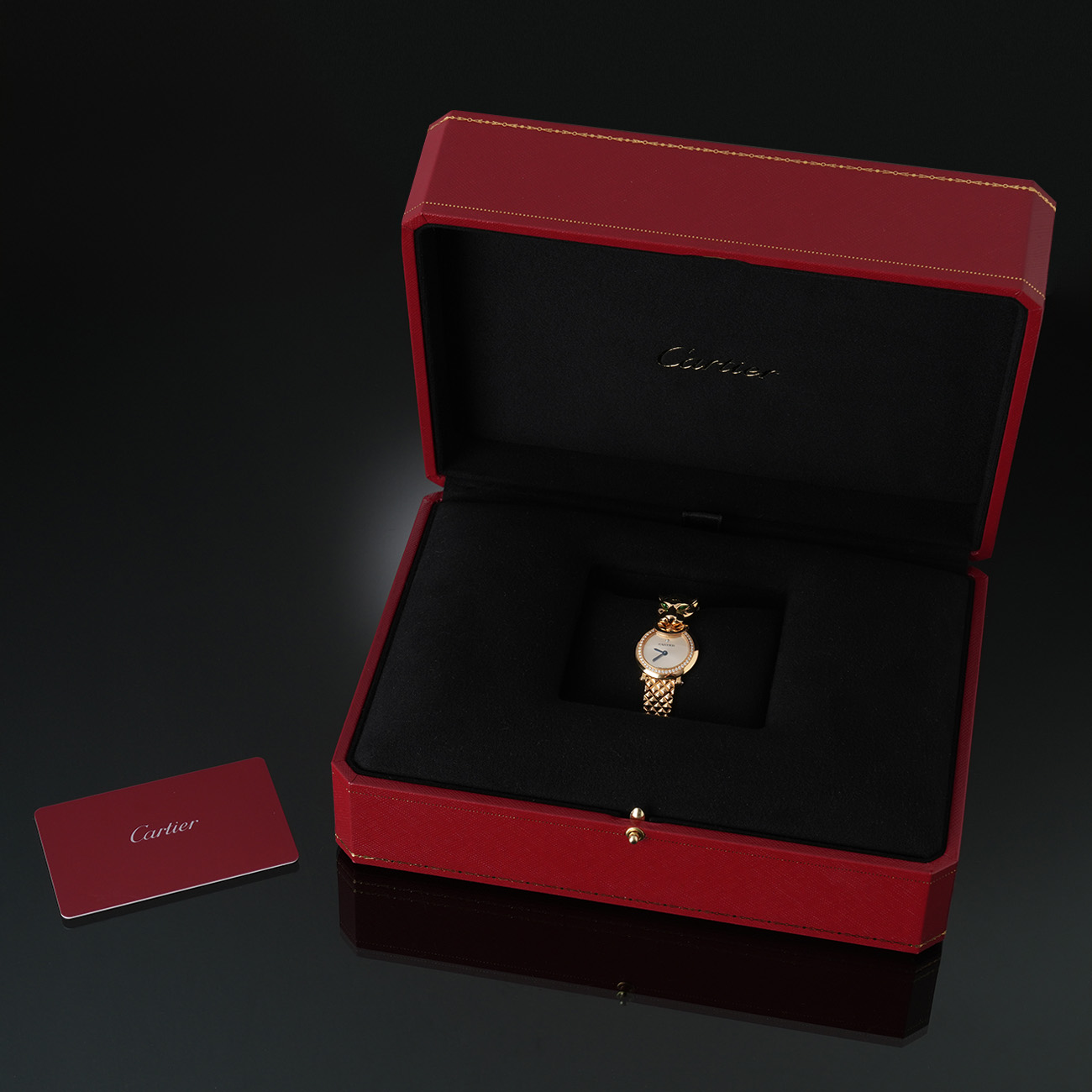 까르띠에 라 팬더 드 까르띠에 다이아 워치