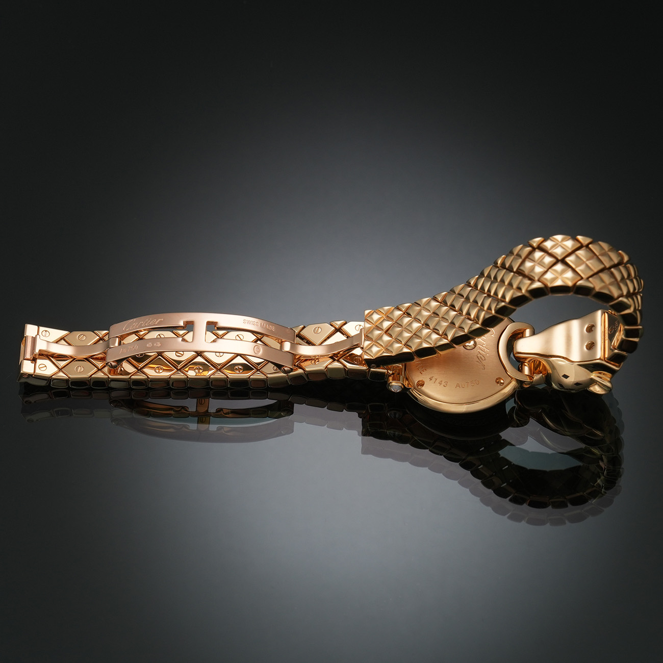 까르띠에 라 팬더 드 까르띠에 다이아 워치