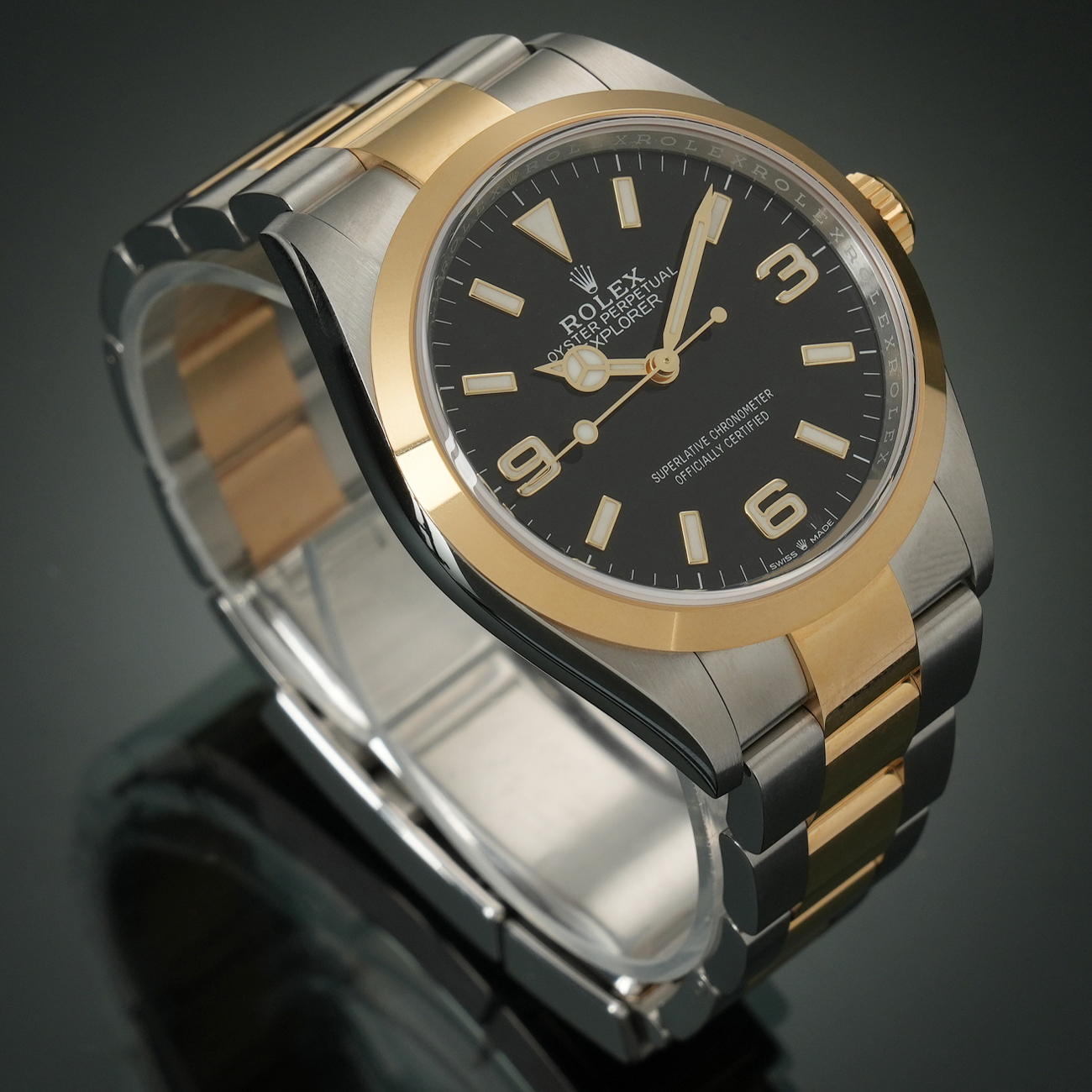 롤렉스 익스플로러 콤비 상세 이미지